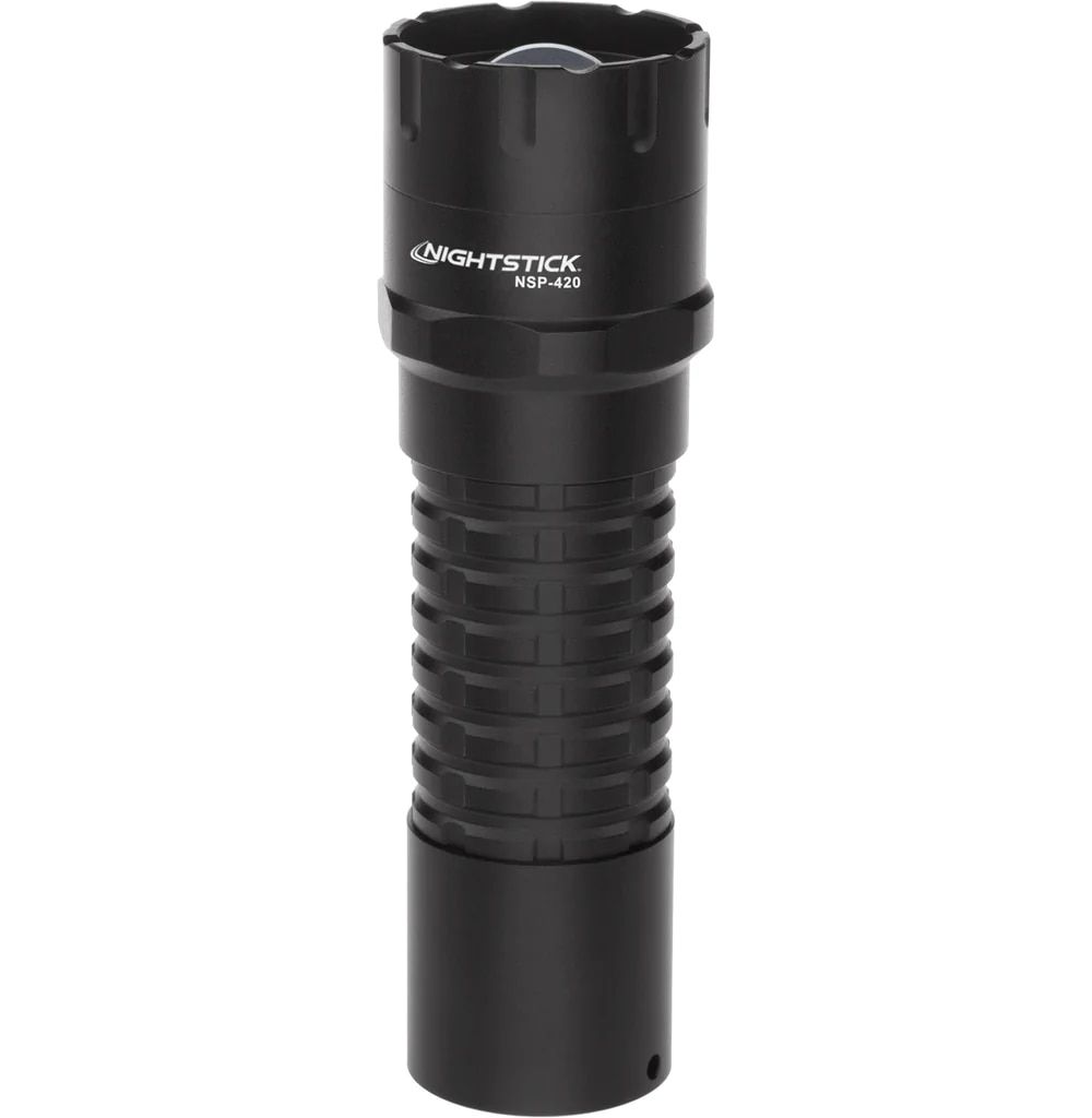 Nightstick 275 Lumen Adjustable Beam Flashlight has a 6061-T6 aluminum body